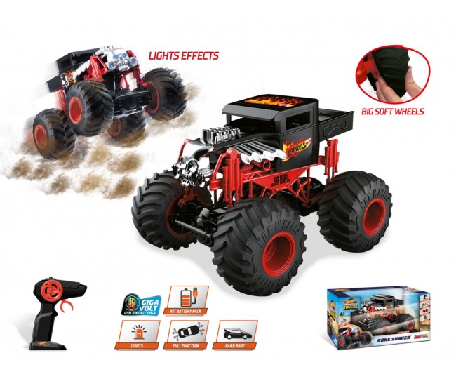 Masinuta HW Monster Trucks Bone Shaker