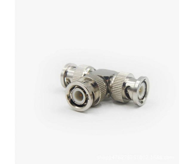 Conector BNC TATA la 2 X conector BNC TATA, LN-CTB03B,