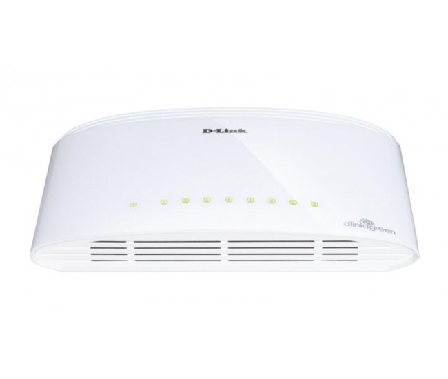 Switch D-Link DGS-1008D, 8 port, 10/100/1000 Mbps