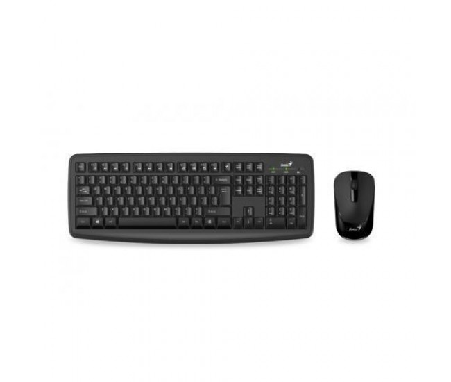 Kit Tastatura si mouse Genius Smart KM-8100, Wireless, neagra