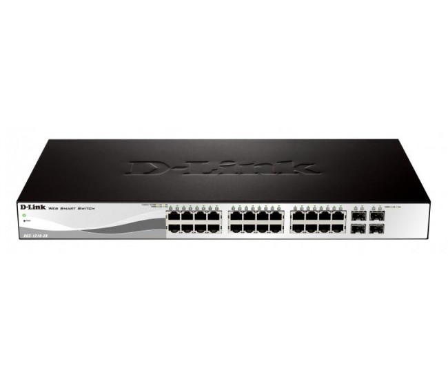 Switch D-Link DGS-1210-28, 24 port, 10/100/1000 Mbps