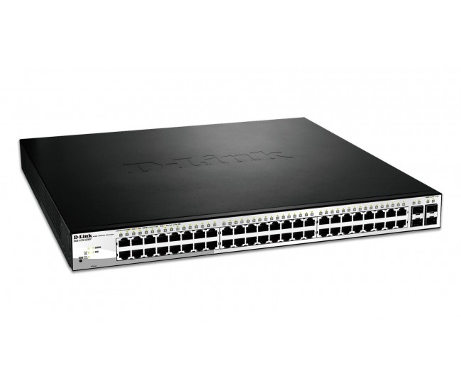 Switch D-Link DGS-1210-52MP, 48 port, 10/100/1000 Mbps