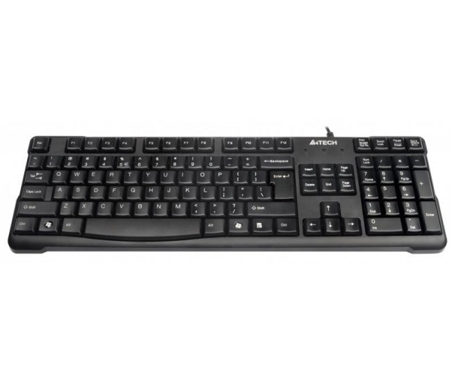 Tastatura A4Tech KR-750, USB, neagra