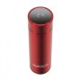 TERMOS INOX 450 ML, CU INDICATOR LED PENTRU TEMPERATURA, ROSU,