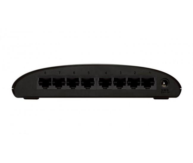 Switch D-Link DES-1008D, 8 port, 10/100 Mbps