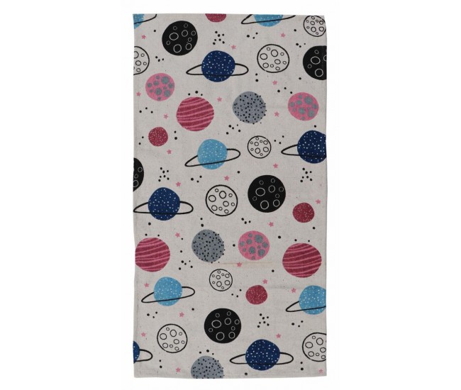 Covor Heinner copii printat Planete 90x130 cm