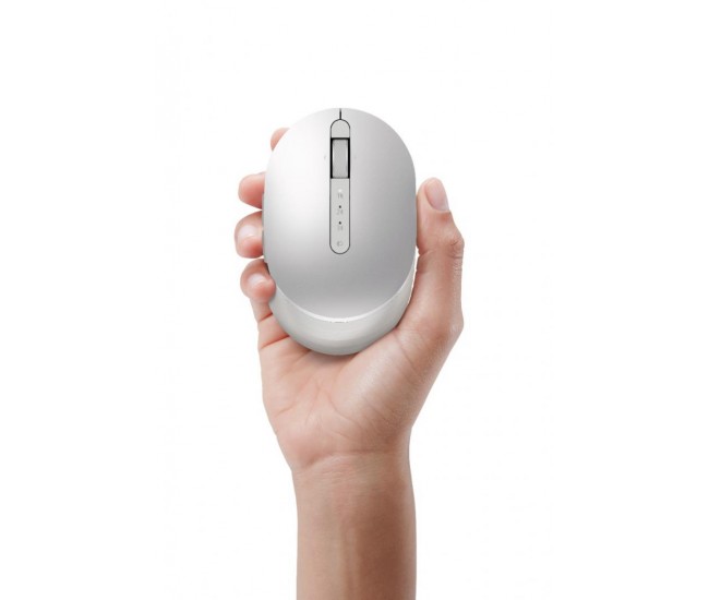 Mouse Dell Premier, Rechargeable Wireless, argintiu