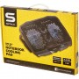 Cooling pad Serioux, SRXNCP025, Dimensiuni: 390*280*28mm, Compatibilitate maxima laptop: 17.3