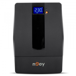 UPS nJoy Horus Plus 1000, 1000VA/600W, Afisaj LCD cu ecran