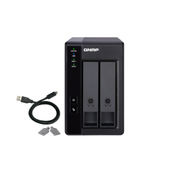 RAID USB QNAP TR-002 2-Bay, 2.5/3.5 SATA 6Gbps HDD (neincluse),