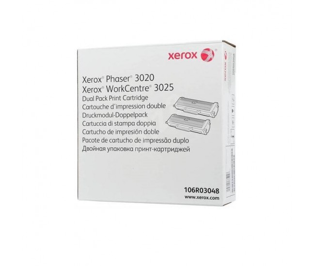 Toner Xerox 106R03048, black, 3 k, Phaser 3020 , WorkCentre