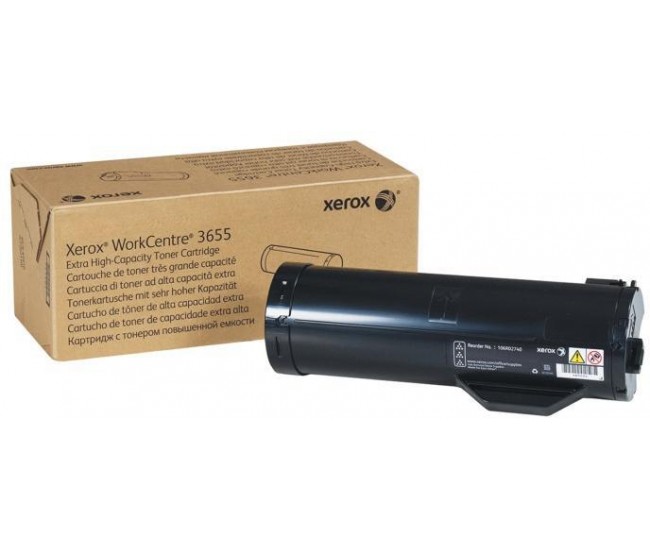 Toner Xerox 106R02741, black, 25.9 k, WorkCentre 3655.
