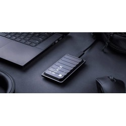 SSD extern WD BLACK P50 GAME DRIVE, 1TB, negru, USB