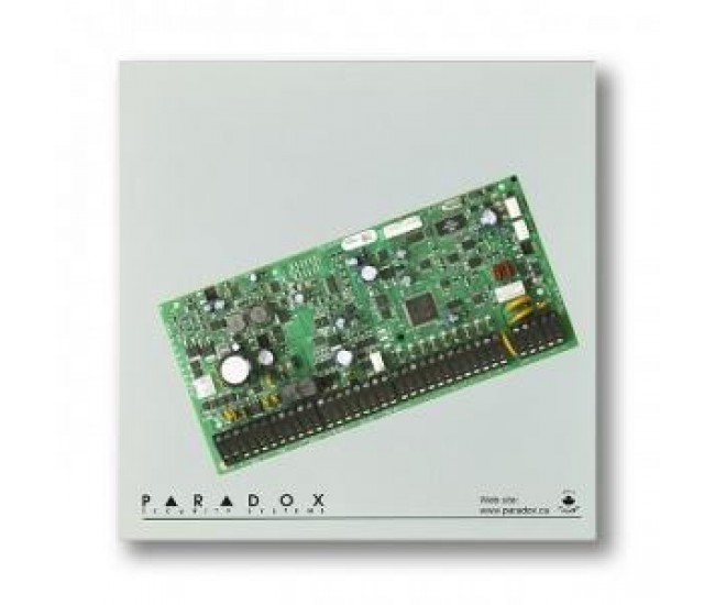 Centrala de alarma Paradox Digiplex, 2x8 zone pe placa sau