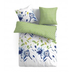 Lenjerie Vanora king size Micro Green Spring