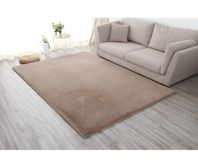 Covor Heinner Shaggy soft blanita Maro 50x90 cm