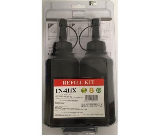 Toner refill kit Pantum TN-411X Black 6k compatibil cu P3010DW/3300DW/M6700DW/M6800FDW/M7100DW/M7200FDW