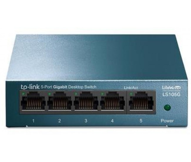 Switch TP-LINK LS1005G, 5 port, 10/100/1000 Mbps