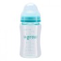 Biberon de sticla180 ml+2 tetine, U-Grow