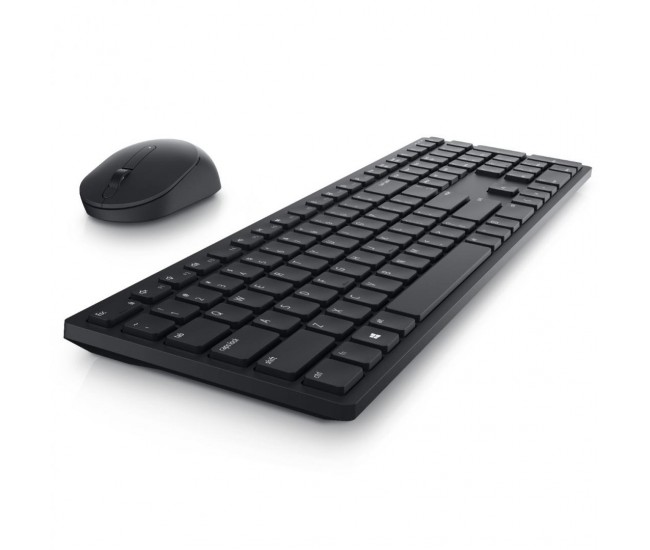 Kit tastatura si mouse Dell Pro KM5221W, wireless, negru