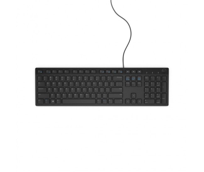Tastatura Dell Keyboard Multimedia KB216 RO, Wired, neagra