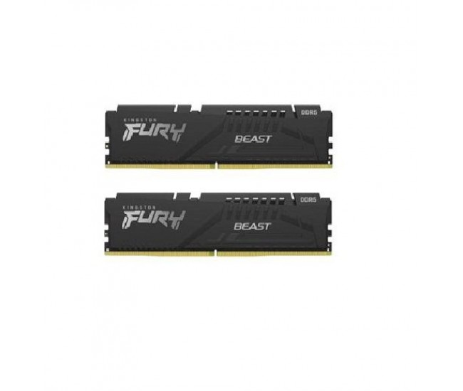 Memorie RAM Kingston Fury Beast, DIMM, DDR5, 32 GB (2x16GB),