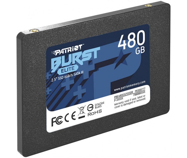 SSD Patriot Burst Elite, 480GB, SATA III