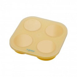 Recipient colapsibil din silicon stocare hrana 4 compartimente, 240 ml,