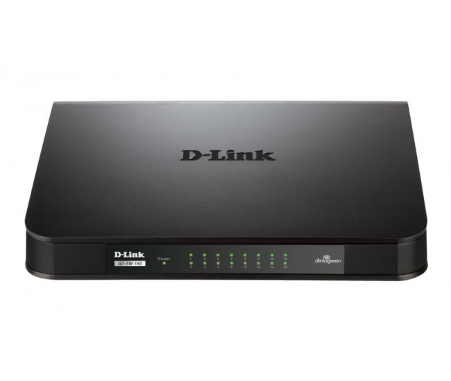 Switch D-Link GO-SW-16G, 16 port, 10/100/1000 Mbps