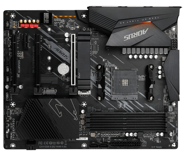Placa de baza Gigabyte B550 AORUS Elite V2, Socket AM4