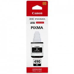 Cartus cerneala Canon GI-490 BK, pigment black, capacitate 135ml, pentru