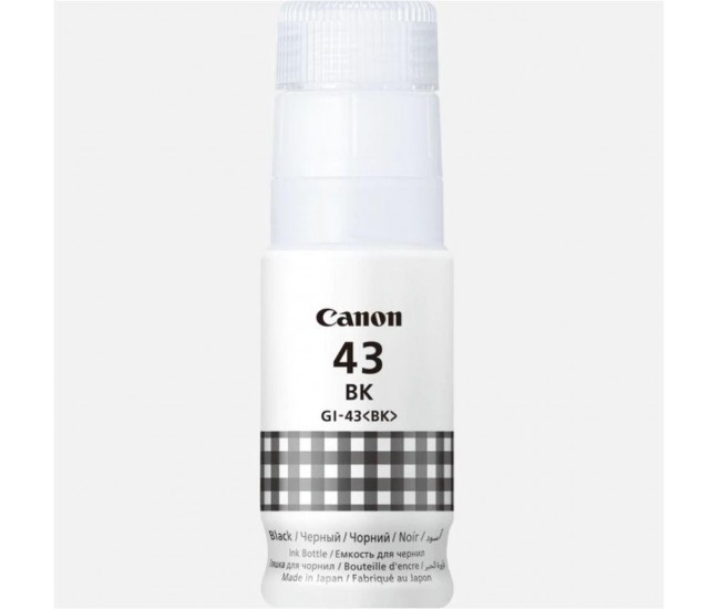 Cartus cerneala Canon GI-43 BK, culoare negru, capacitate 3800 pagini,60ml,pentru