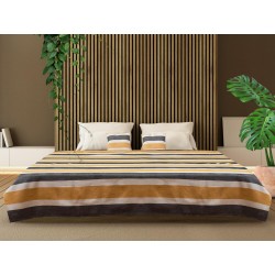 SET CUVERTURA PAT KS 200X220CM ZIA YELLOW