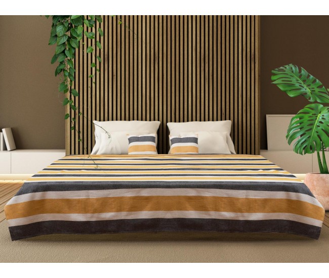 SET CUVERTURA PAT KS 200X220CM ZIA YELLOW