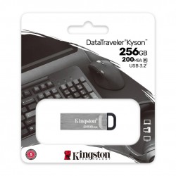 Memorie USB Flash Drive Kingston, DataTraveler Kyson, 256GB, USB 3.2 Memorie USB Flash Drive Kingston, DataTraveler Kyson, 256GB, USB 3.2