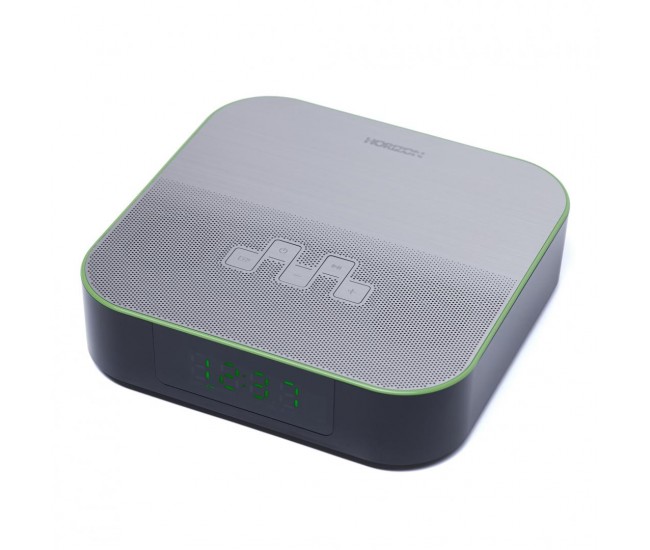 Radio ceas Horizon Acustico HAV-P4180, 6W, 2.0, silver