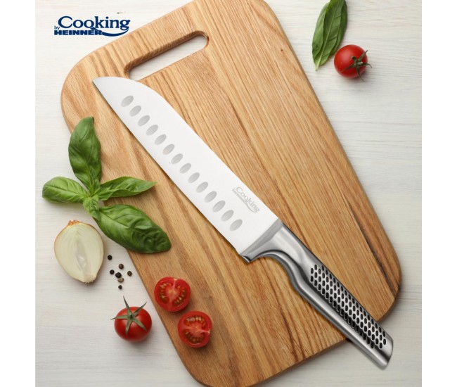 CUTIT SANTOKU 18 CM, SKYLINE, COOKING BY HEINNER