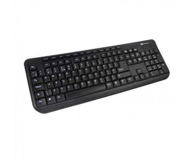 Tastatura Serioux 9400MM, cu fir, US layout, neagra, multimedia (11