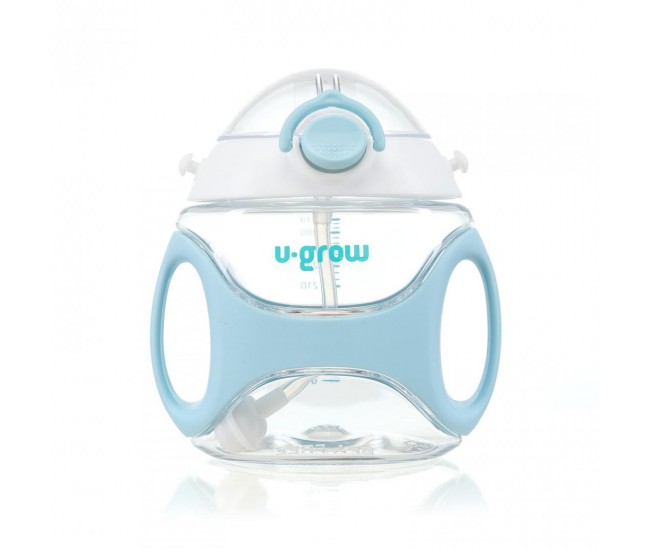 Sticla tritan cu pai si curea , 330 ml ,