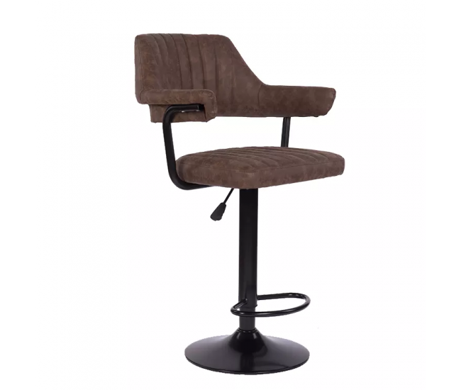 Set 2 scaune bar rotative Vintage Brown