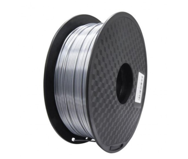 CREALITY PLA 3D Printer Filament, silk silver, Printing temperature: 190-220,