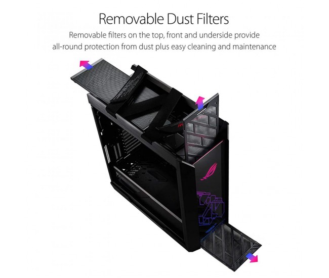 Carcasa Asus ROG Strix Helios, fara sursa, Middle Tower, ATX,