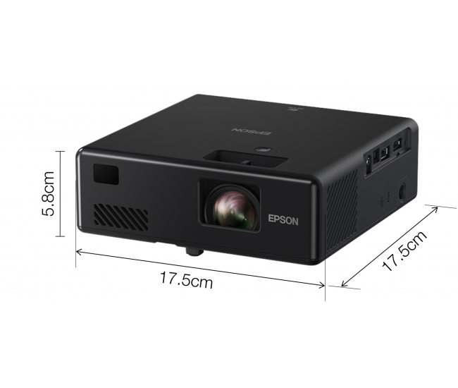 Proiector Epson EF-11 Mini laser projection TV, 3LCD, 1000 lumeni,
