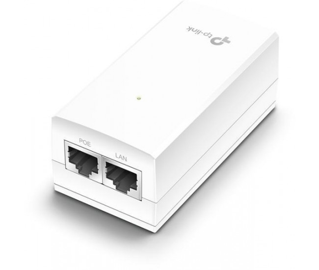 TP-Link, GB 24VDC PASSIVE POE ADAPTER, 2 x 10/100/1000Mbps RJ45