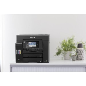 Multifunctional inkjet color CISS Epson L6550, dimensiune A4 (Printare, Copiere,