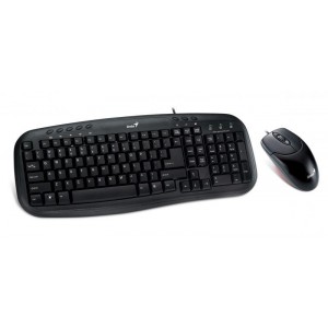 Kit Tastatura si Mouse Genius Smart KM-200, neagra
