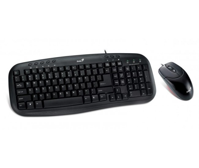 Kit Tastatura si Mouse Genius Smart KM-200, neagra