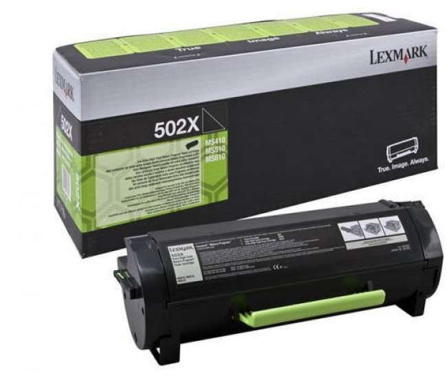 Toner Lexmark reconditionat 50F2X0R, black, 10 k, MS410, MS415, MS510,