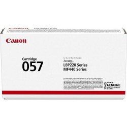 Toner Canon CRG057 black, capacitate 3.1k pagini, pentru LBP223DW; LBP226DW;