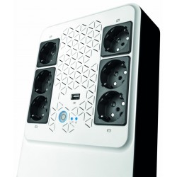 UPS Legrand MULTIPLUG 800, 800VA/480W, 6x German standard sockets, USB UPS Legrand MULTIPLUG 800, 800VA/480W, 6x German standard sockets, USB